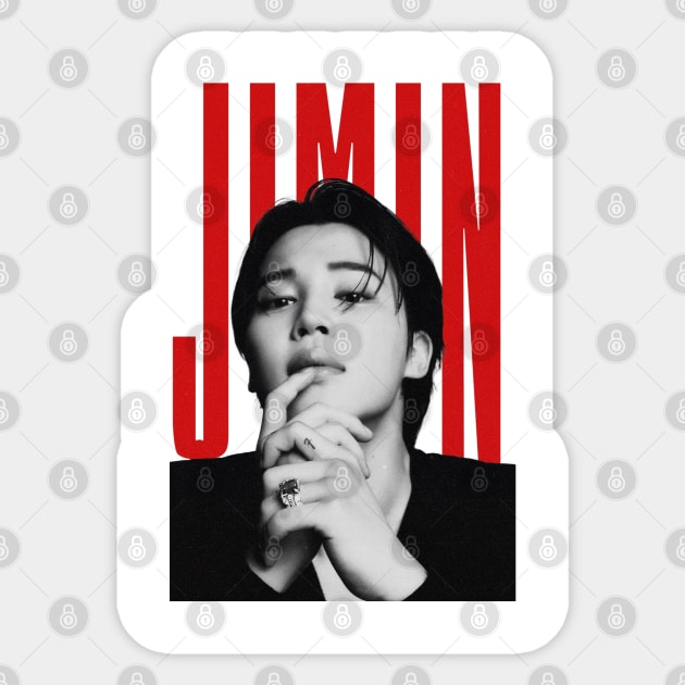 Jimin BTS Sticker by JUUZSUZZ